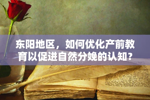 东阳地区，如何优化产前教育以促进自然分娩的认知？