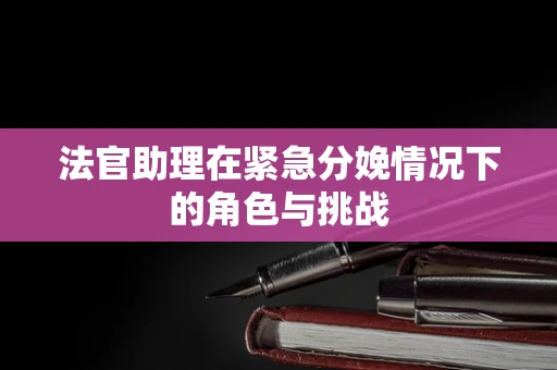 法官助理在紧急分娩情况下的角色与挑战