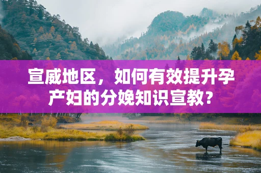 宣威地区，如何有效提升孕产妇的分娩知识宣教？