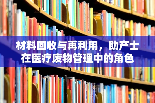 材料回收与再利用，助产士在医疗废物管理中的角色