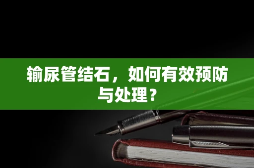 输尿管结石，如何有效预防与处理？