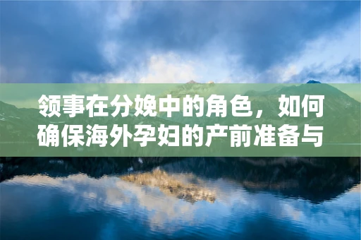 领事在分娩中的角色，如何确保海外孕妇的产前准备与安全？