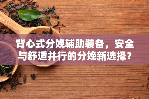 背心式分娩辅助装备，安全与舒适并行的分娩新选择？